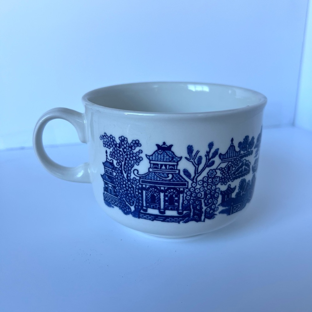 Willow Blue (Georgian Shape) Breakfast Cup by Churchill
